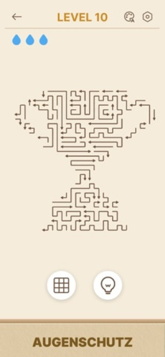 Amaze GO! - Pfeil Rätsel Smartphone-Screenshot