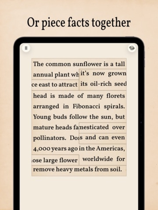 Art of Flora: Pflanzen Puzzle Tablet-Screenshot3