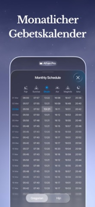 Athan Pro: Muslim Gebetszeiten Smartphone-Screenshot10