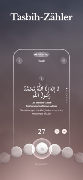 Athan Pro: Muslim Gebetszeiten Smartphone-Screenshot6