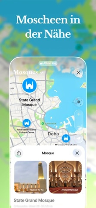 Athan Pro: Muslim Gebetszeiten Smartphone-Screenshot9