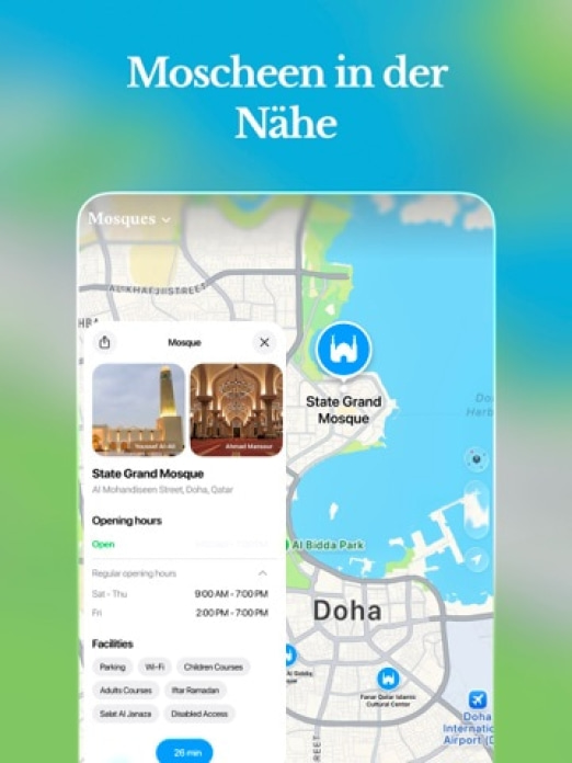 Athan Pro: Muslim Gebetszeiten Tablet-Screenshot9