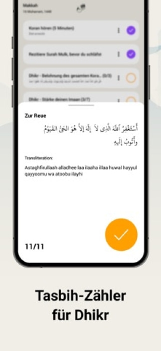 Athan: Gebetszeiten & Al Quran Smartphone-Screenshot9