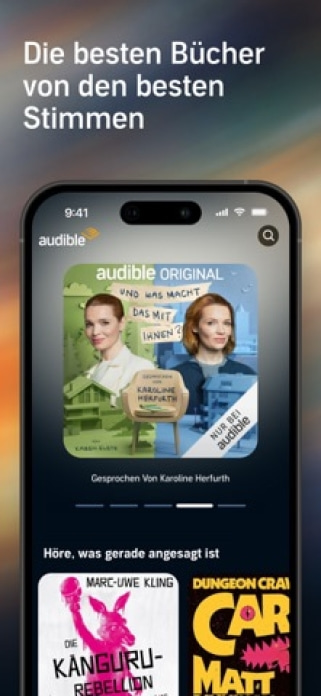 Audible: Hörbücher & Podcasts Smartphone-Screenshot2