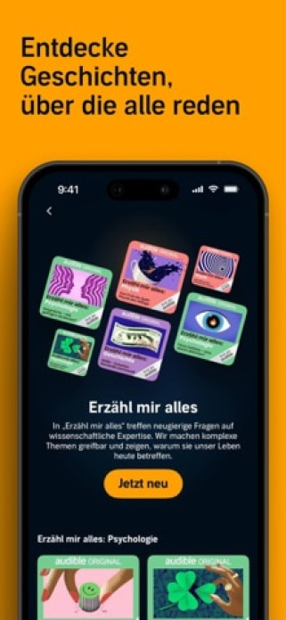 Audible: Hörbücher & Podcasts Smartphone-Screenshot3