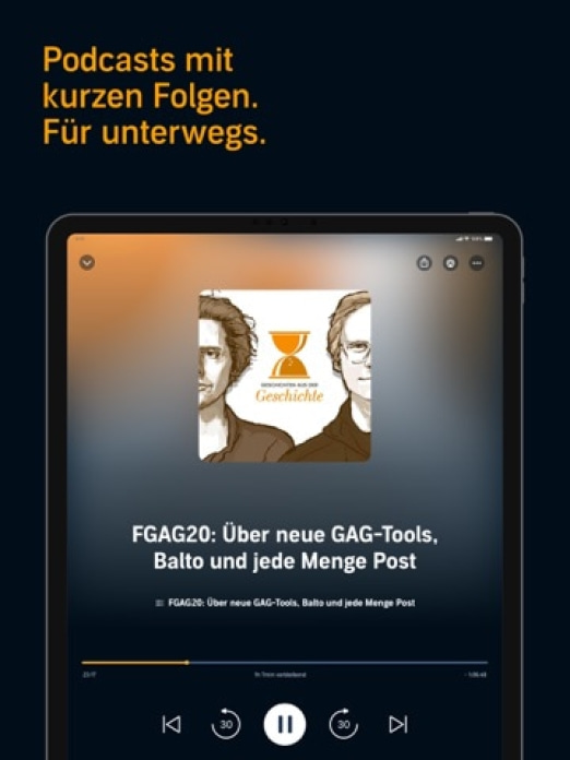Audible: Hörbücher & Podcasts Tablet-Screenshot6