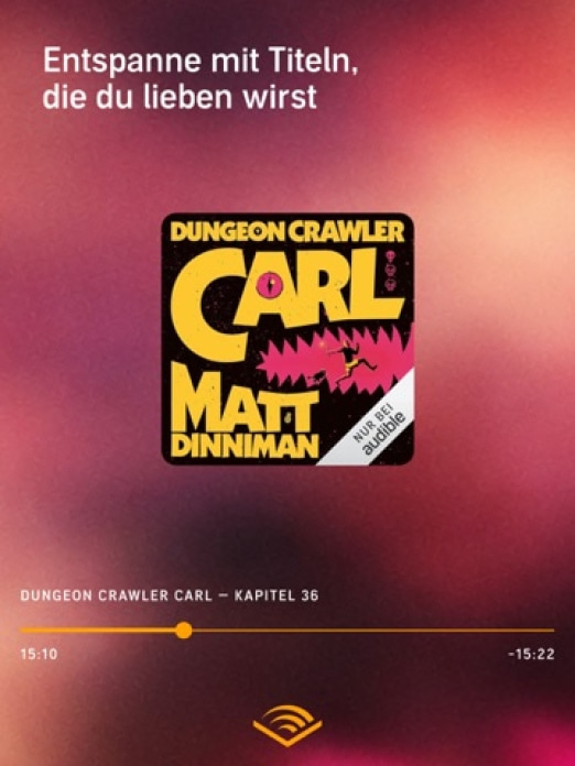 Audible: Hörbücher & Podcasts Tablet-Screenshot9