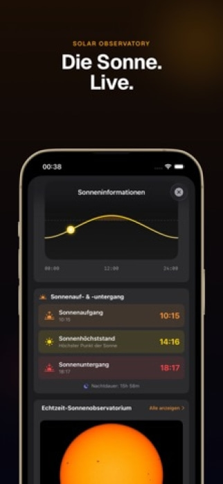 Aurora-Vorhersage Smartphone-Screenshot10