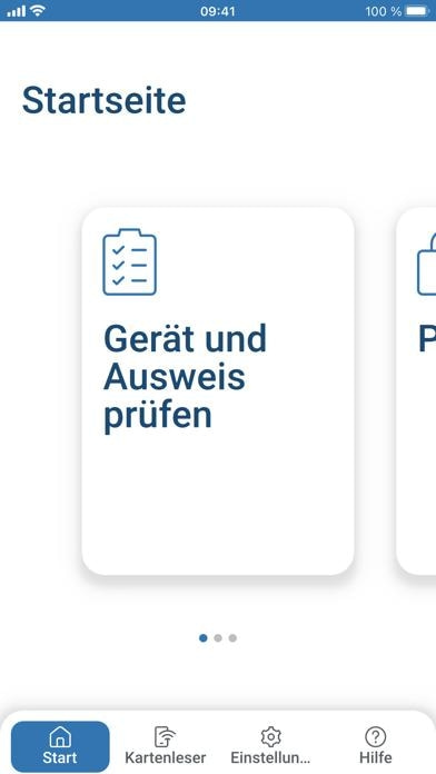 AusweisApp2 Smartphone-Screenshot