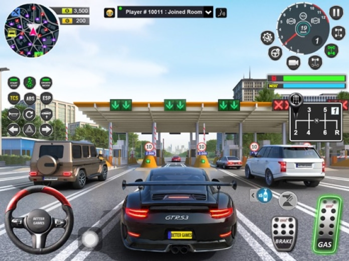 Auto Fahren Spiele Car Parking Tablet-Screenshot2