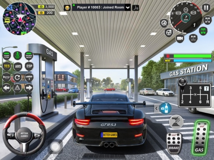 Auto Fahren Spiele Car Parking Tablet-Screenshot3