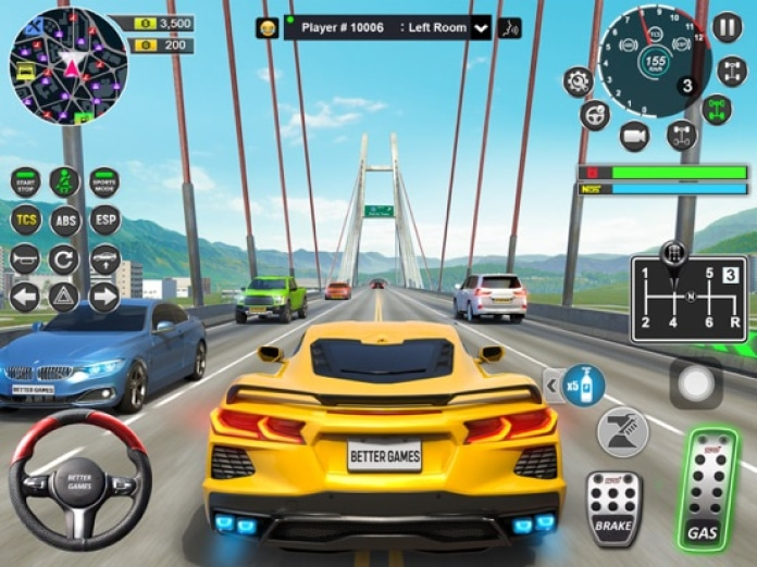 Auto Fahren Spiele Car Parking Tablet-Screenshot6