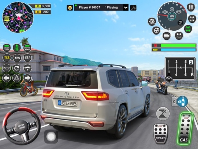 Auto Fahren Spiele Car Parking Tablet-Screenshot7