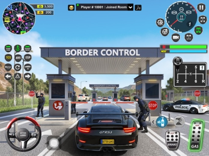 Auto Fahren Spiele Car Parking Tablet-Screenshot