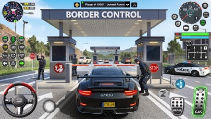 Auto Fahren Spiele Car Parking Smartphone-Screenshot