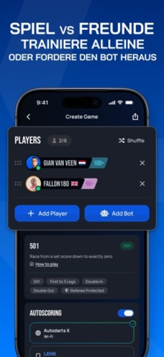 Autodarts: Dart Scorer Smartphone-Screenshot3