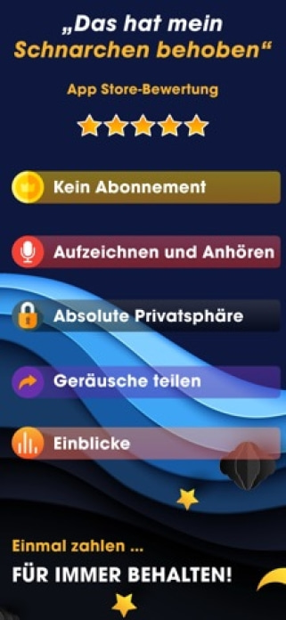 AutoSnore: Schnarch-Rekorder Smartphone-Screenshot3