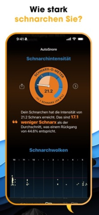 AutoSnore: Schnarch-Rekorder Smartphone-Screenshot5