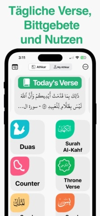 Azkar : Gebetszeiten & Athan Smartphone-Screenshot7