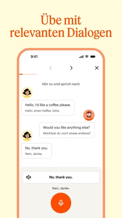 Babbel – Sprachen lernen Smartphone-Screenshot4