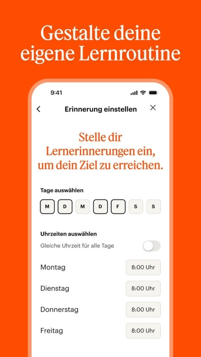 Babbel – Sprachen lernen Smartphone-Screenshot7
