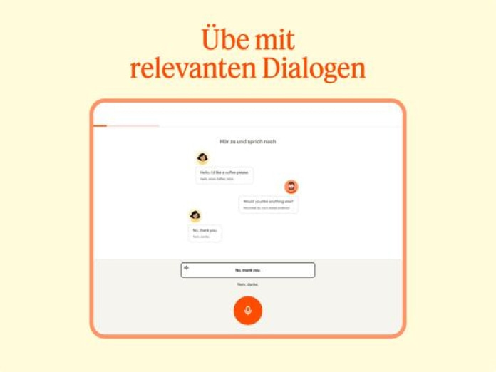 Babbel – Sprachen lernen Tablet-Screenshot4