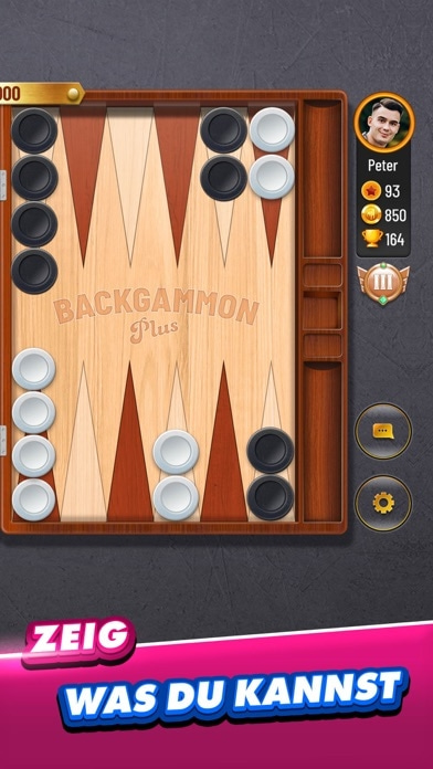 Backgammon Plus: Brettspiele Smartphone-Screenshot10