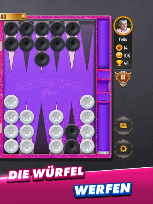 Backgammon Plus: Brettspiele Tablet-Screenshot10