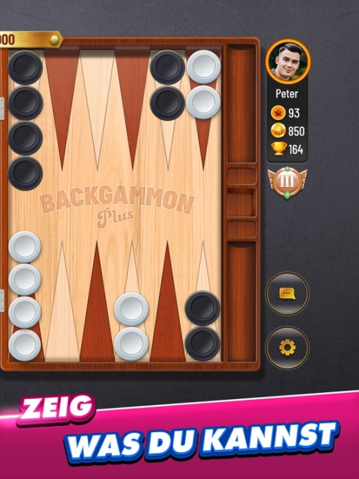 Backgammon Plus: Brettspiele Tablet-Screenshot6
