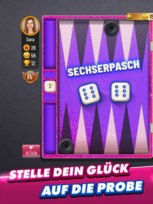 Backgammon Plus: Brettspiele Tablet-Screenshot9