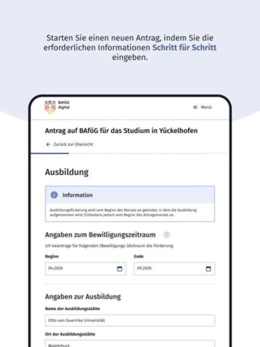 BAföG-Digital Tablet-Screenshot2