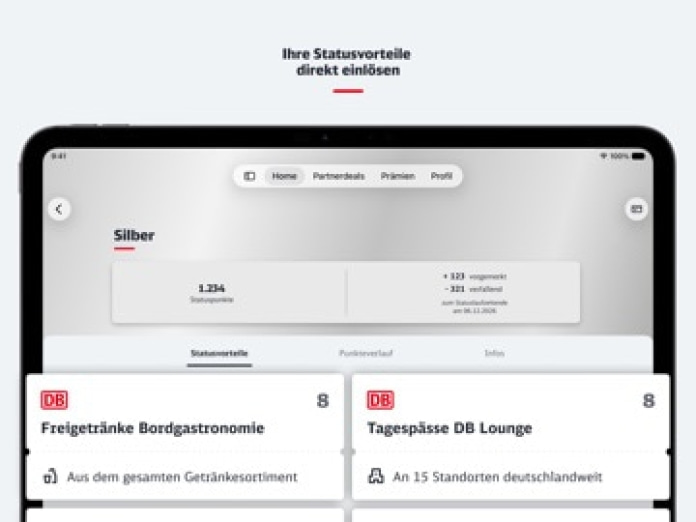 BahnBonus Tablet-Screenshot5