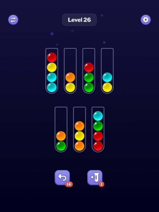 Ball Sort Puzzle - Color Game Tablet-Screenshot