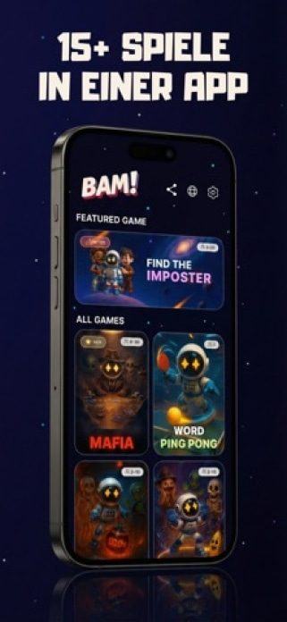 BAM! &ndash; Party- & Gruppenspiele Smartphone-Screenshot2