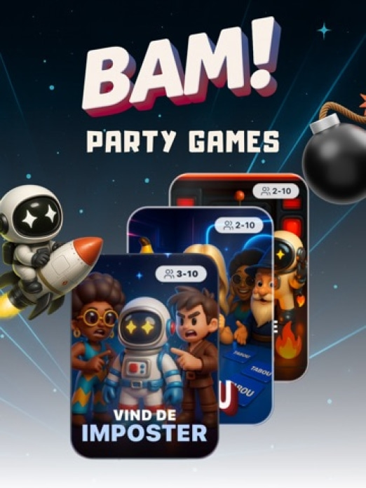 BAM! &ndash; Party- & Gruppenspiele Tablet-Screenshot