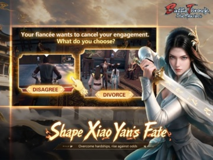 Battle Through the Heavens:RPG Tablet-Screenshot3