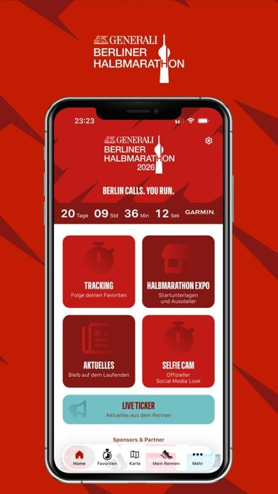 BERLINER HALBMARATHON Smartphone-Screenshot3