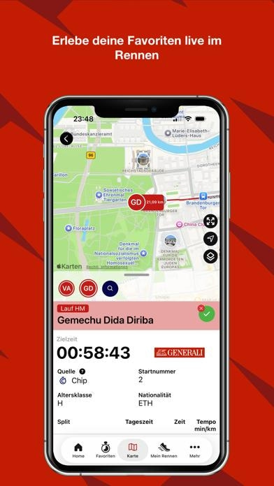 BERLINER HALBMARATHON Smartphone-Screenshot5