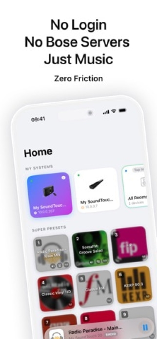 Better ST for Bose SoundTouch Smartphone-Screenshot