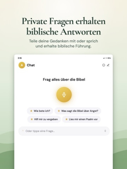 Bible Chat - Die Bibel Deutsch Tablet-Screenshot5