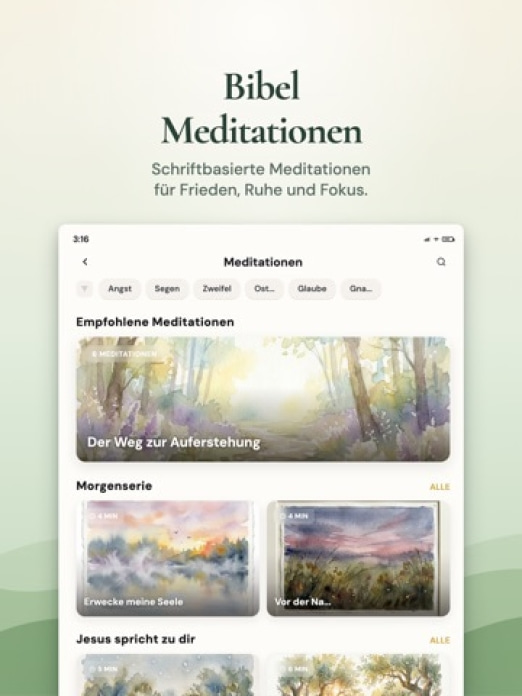 Bible Chat - Die Bibel Deutsch Tablet-Screenshot7