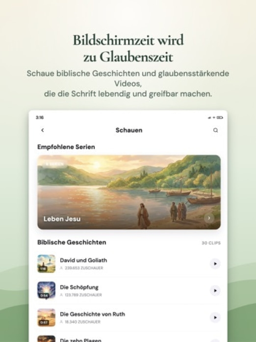 Bible Chat - Die Bibel Deutsch Tablet-Screenshot8