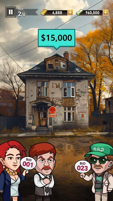 Bid Master : Tycoon Spiele Smartphone-Screenshot