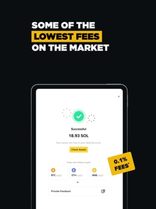 Binance: Buy Bitcoin & Crypto Tablet-Screenshot3