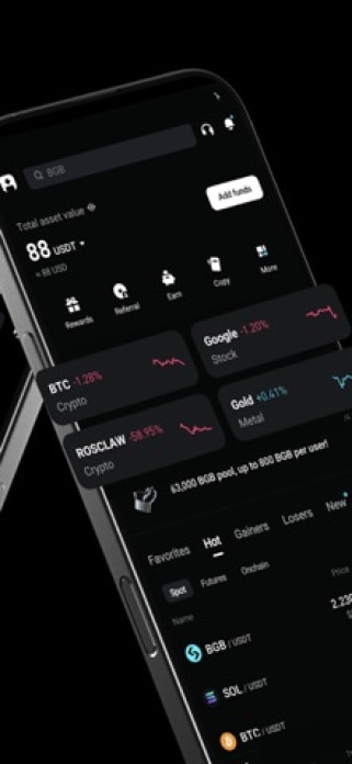 Bitget- Trade bitcoin & crypto Smartphone-Screenshot2