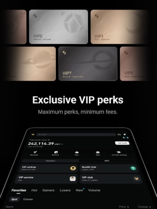 Bitget- Trade bitcoin & crypto Tablet-Screenshot8