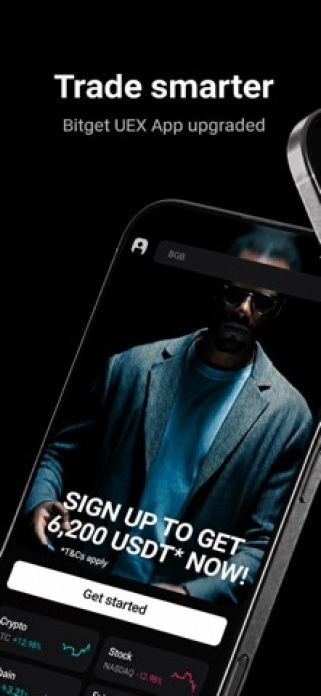 Bitget- Trade bitcoin & crypto Smartphone-Screenshot