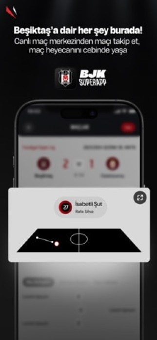 BJK SuperApp Smartphone-Screenshot