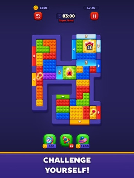 Block Out! - Color Sort Puzzle Tablet-Screenshot2