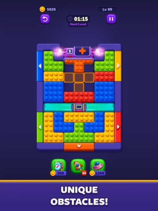 Block Out! - Color Sort Puzzle Tablet-Screenshot4